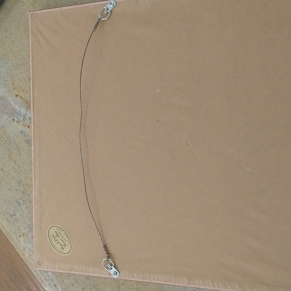 Antique framed lithograph gravure German pastoral print sheep Hanfstaengi 15x 19 - Picture 8 of 8